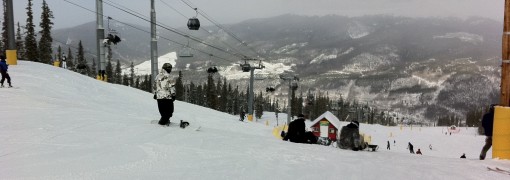 View of Dillon from Schoolmarm at Keystone Mountain View of Dillon from Schoolmarm at Keystone Mountain
