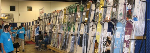 Expo snowboard wall Expo snowboard wall