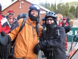Opening day first chair at Keystone