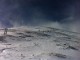 Top of the T-Bar Snowy and windy on Pika as usual